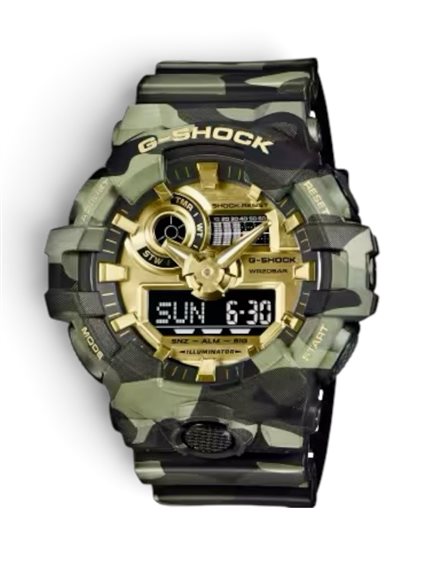 Reloj G-Shock Hombre in Resina GA-700CMG-3AER - GA-700CMG-3AER